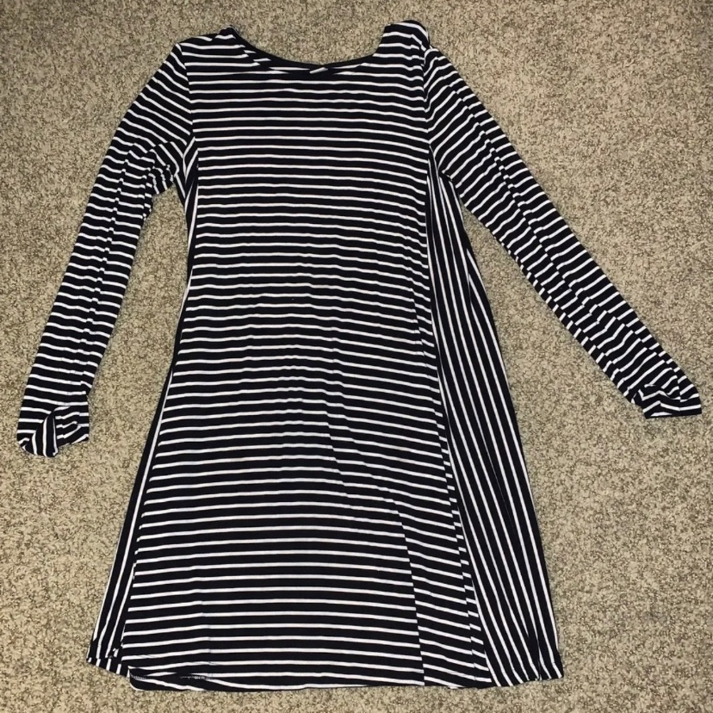 Striped t-shirt dress